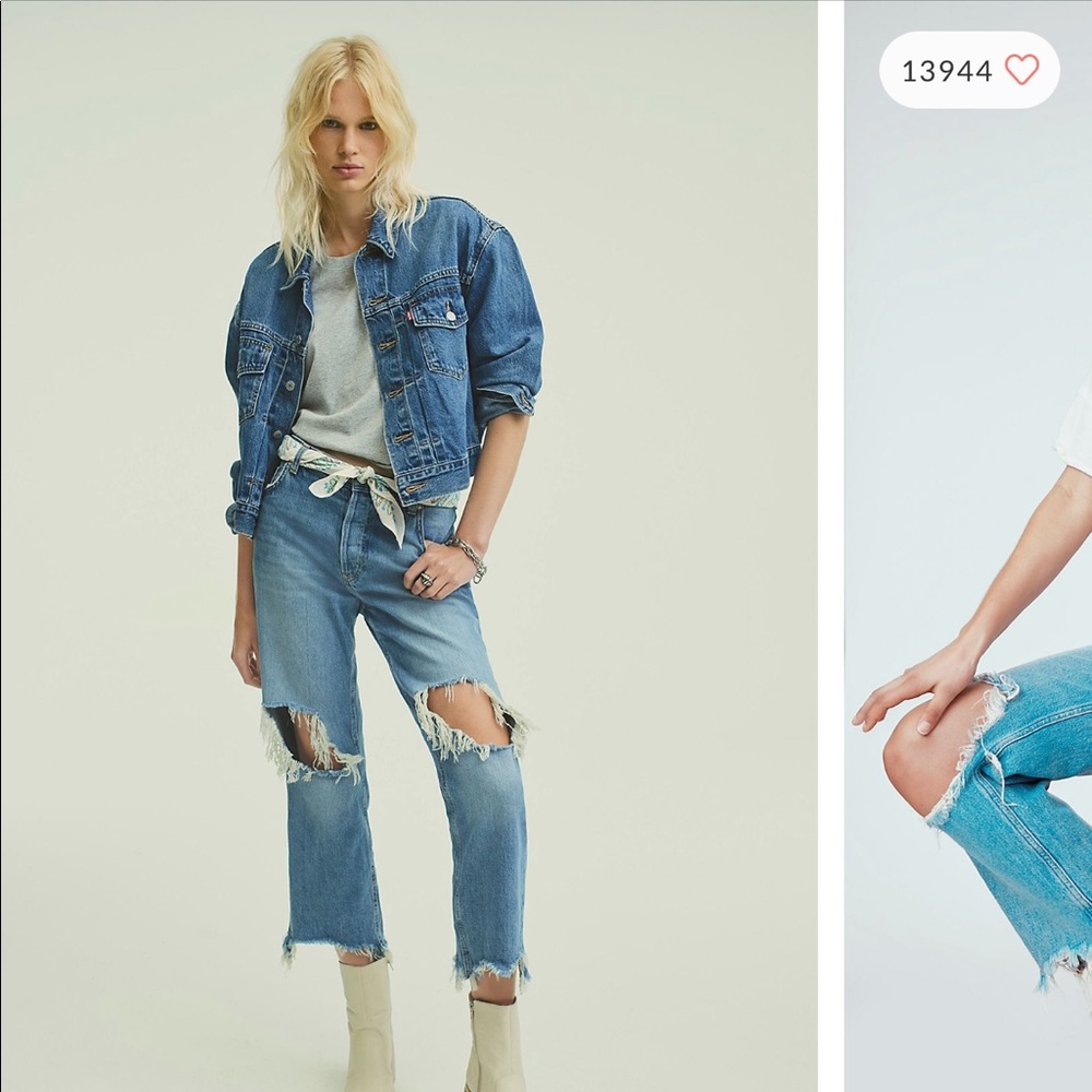 BRAND NEW free people jeans!